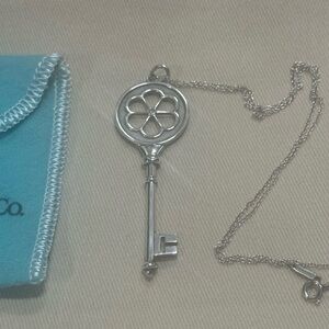 Tiffany’s Diamond Key necklace